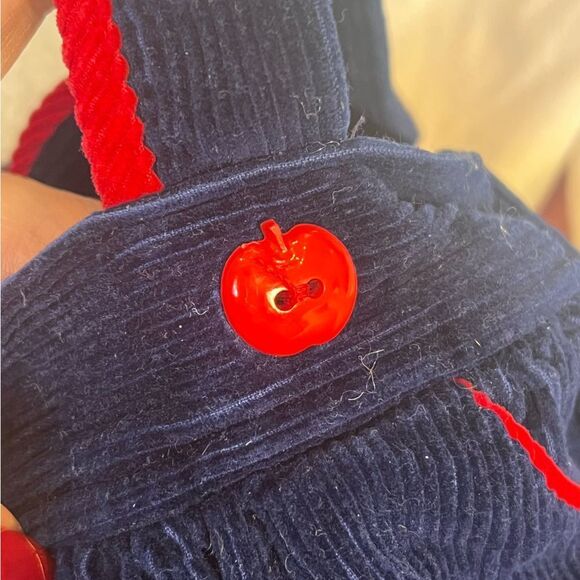 Vintage 90s back to school Apple two piece shirt and skirt size 2t - Picture 7 of 7